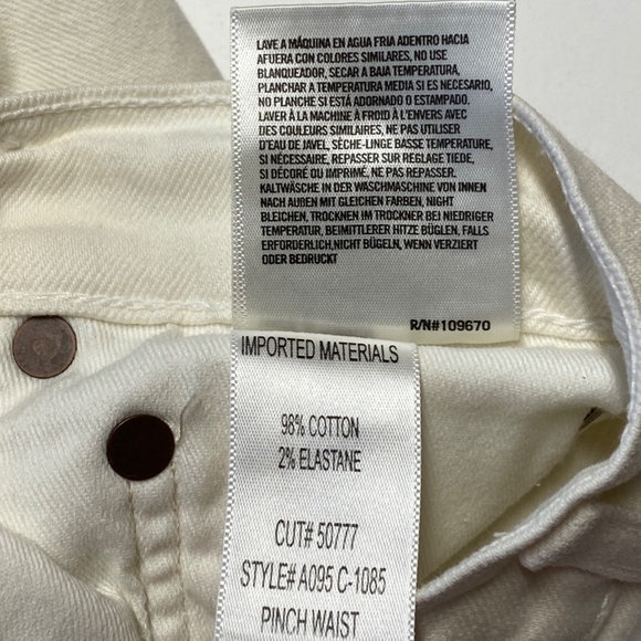 Agolde Straight Cut Jeans size 29 - Picture 10 of 11